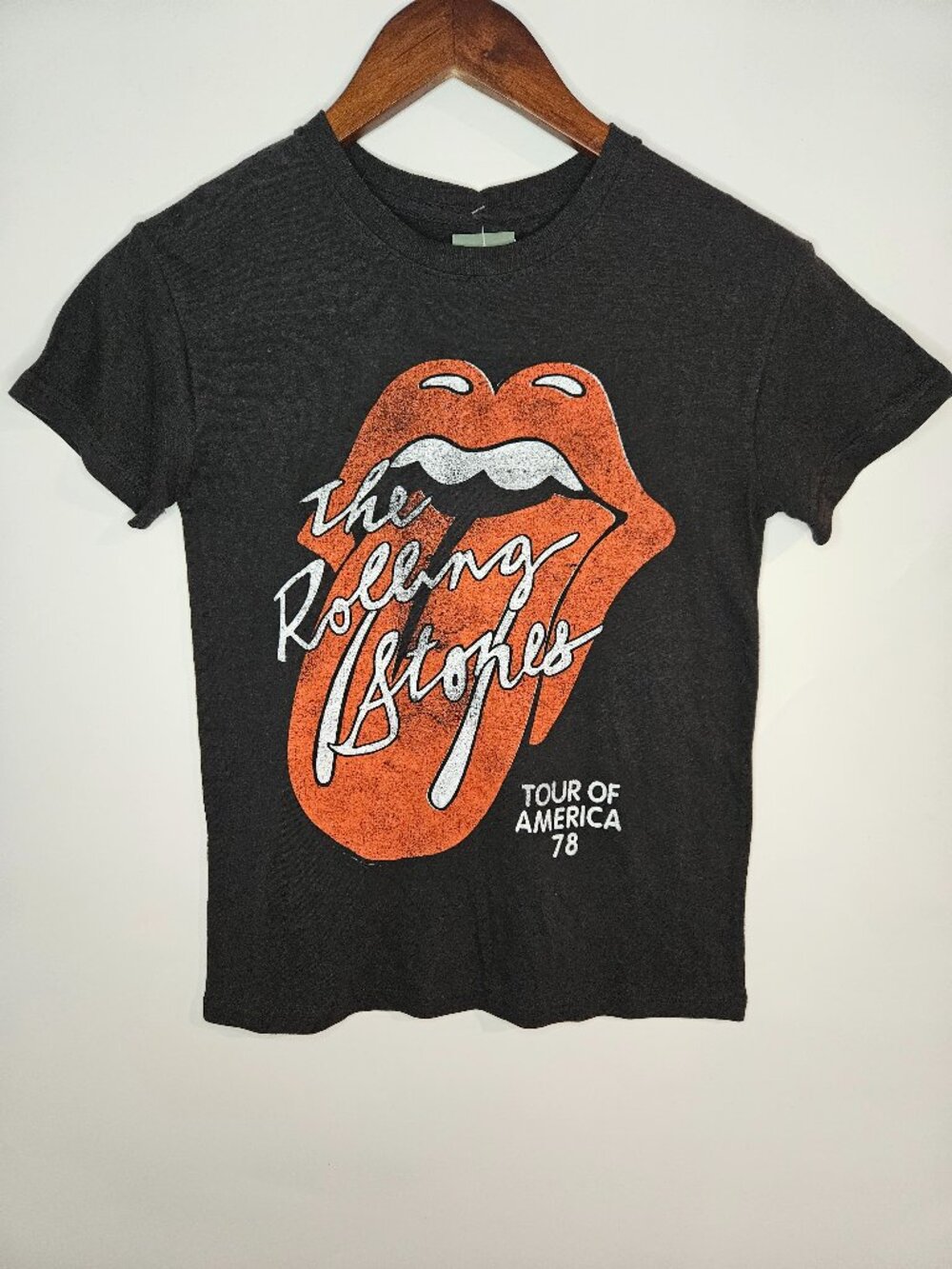 The Rolling Stones Women’s XXS Tour of America 78 Graphic Tee NWT